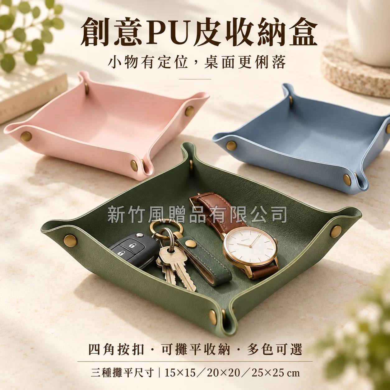 創意PU收納盒商品主圖