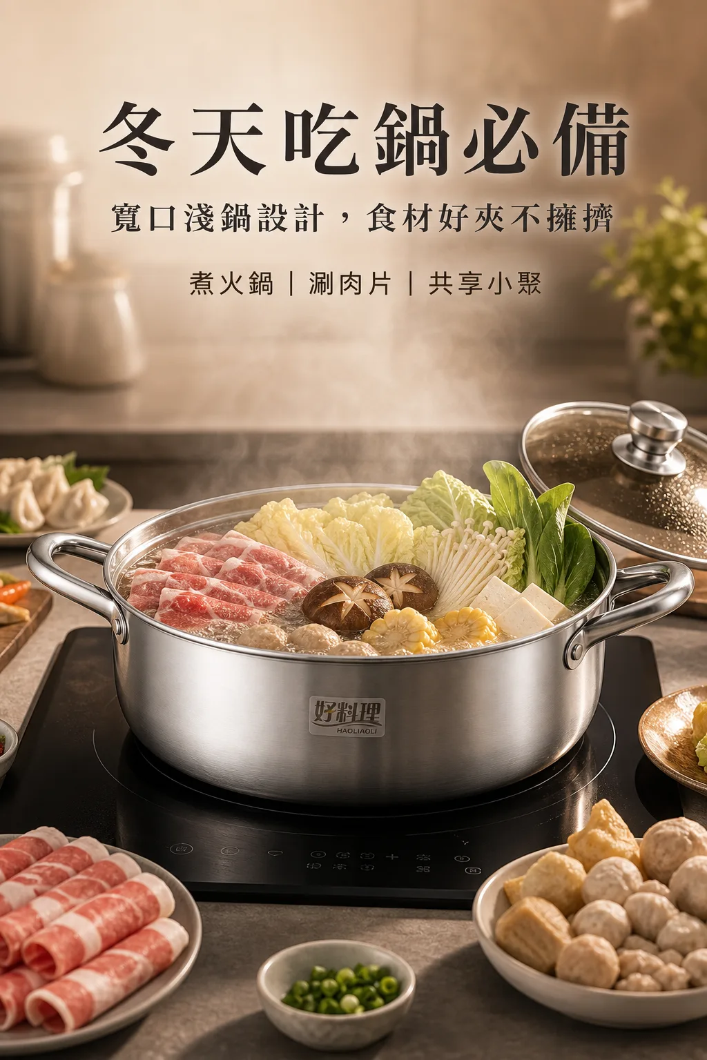 好料理不鏽鋼火鍋－火鍋情境圖2