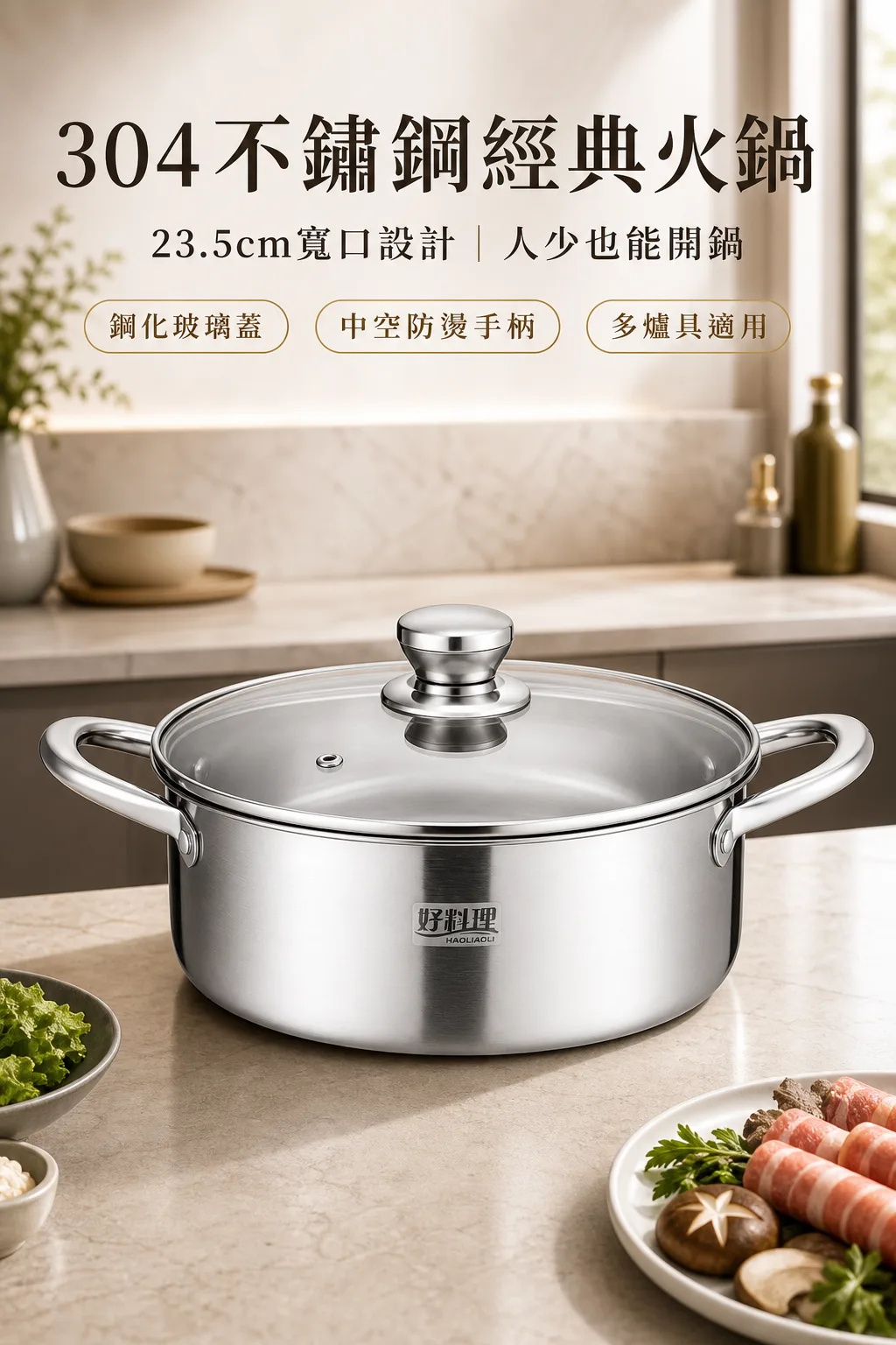 好料理不鏽鋼火鍋－火鍋情境圖3