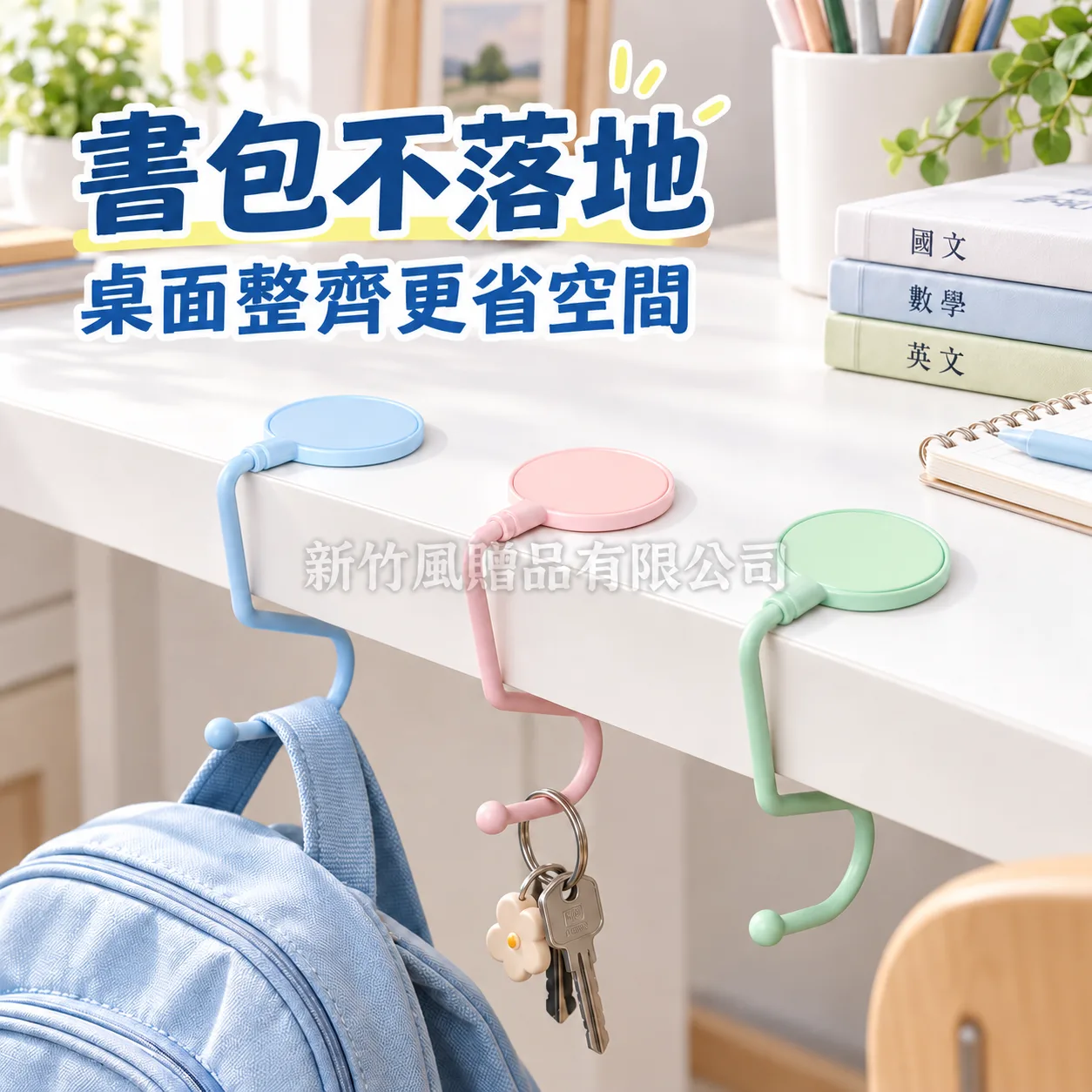 桌面掛勾-莫蘭迪桌面掛鉤_生活情境