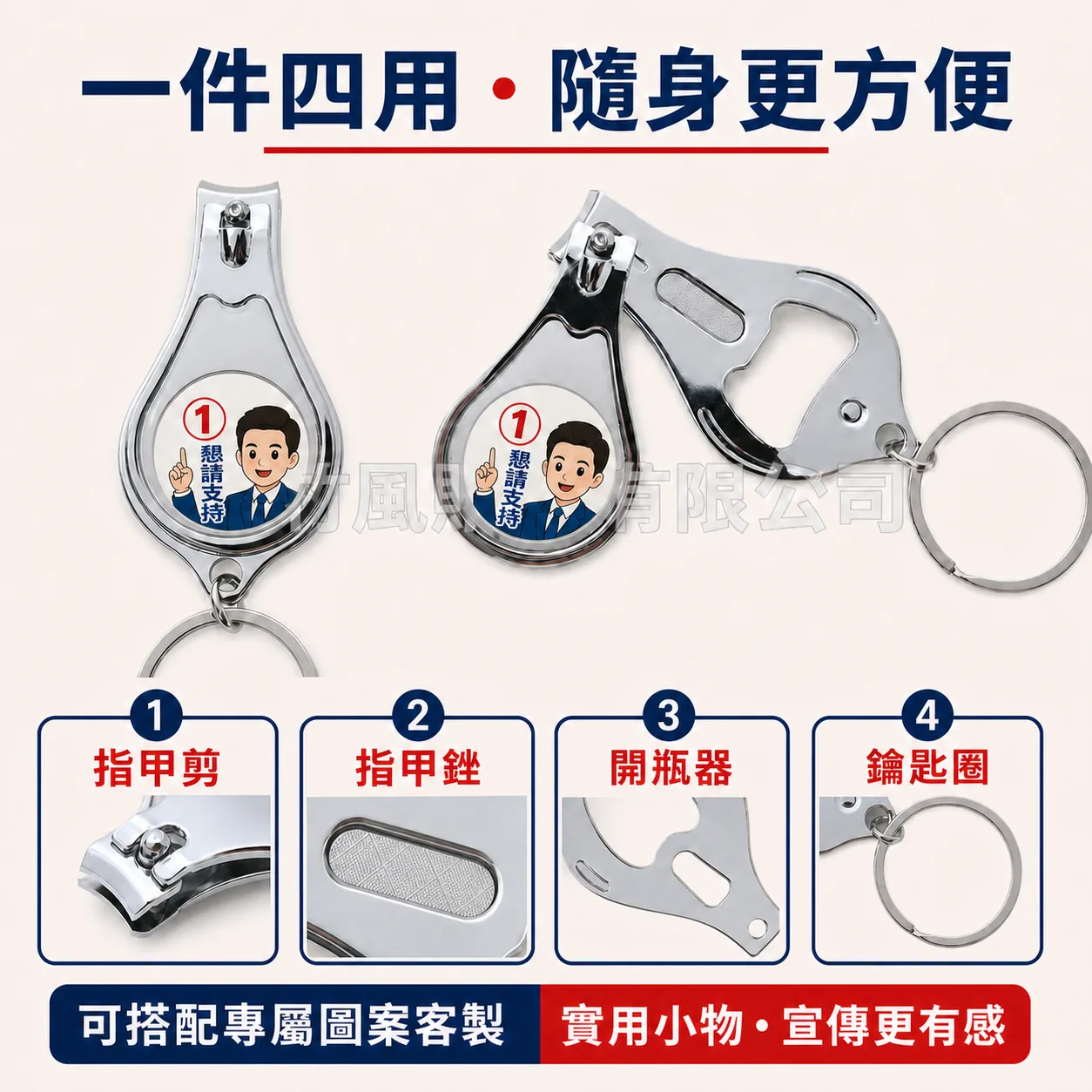 客製多功能指甲剪商品圖 3