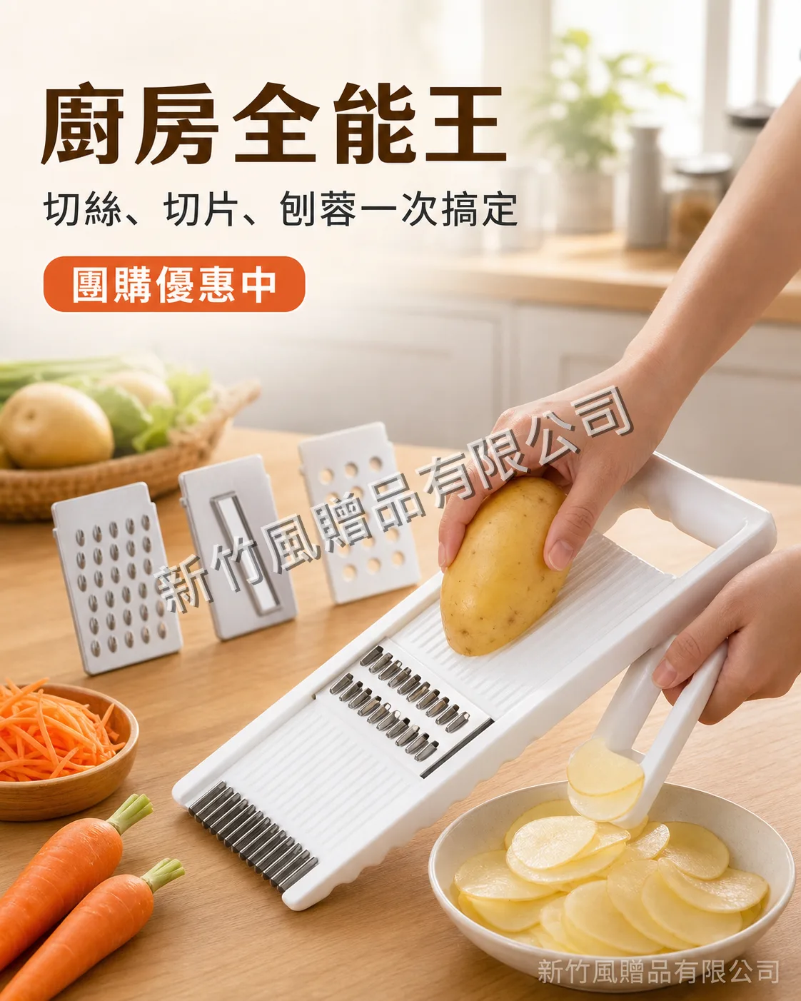 五合一多用刨絲器